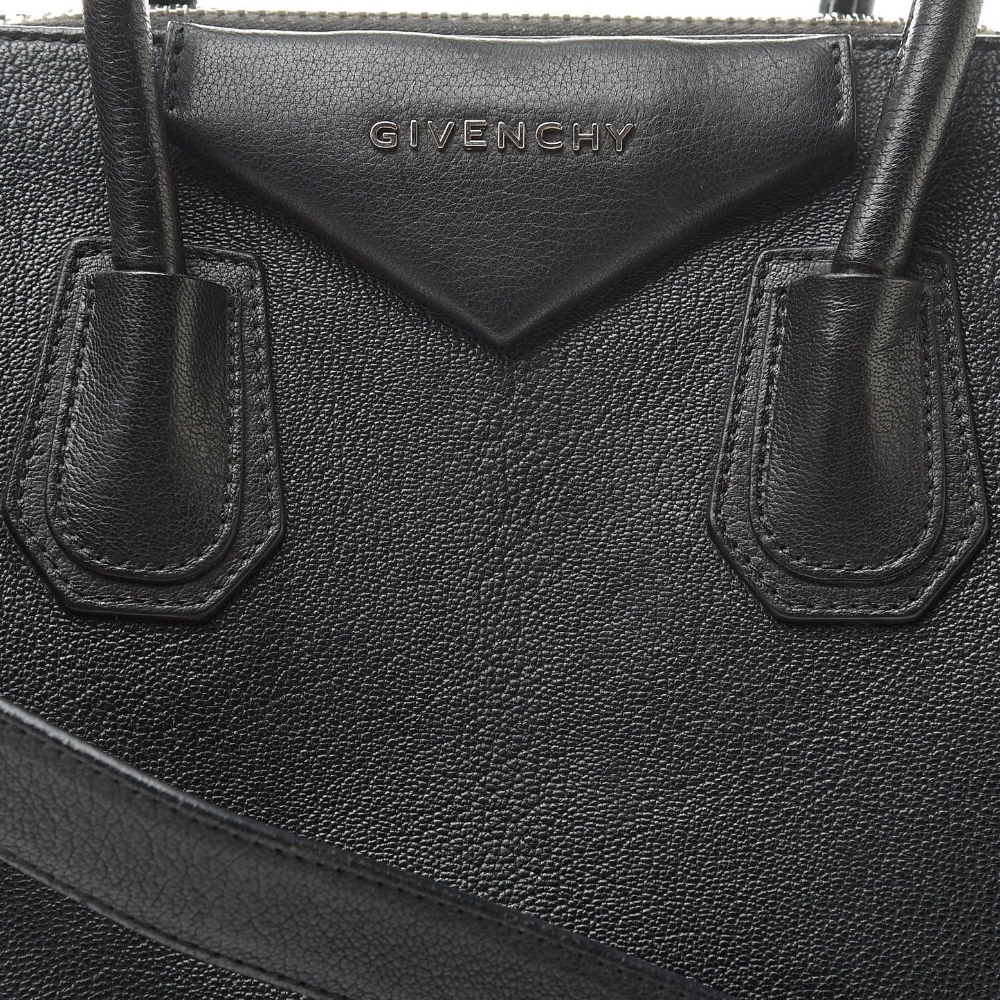 Sugar Goatskin Small Antigona Black