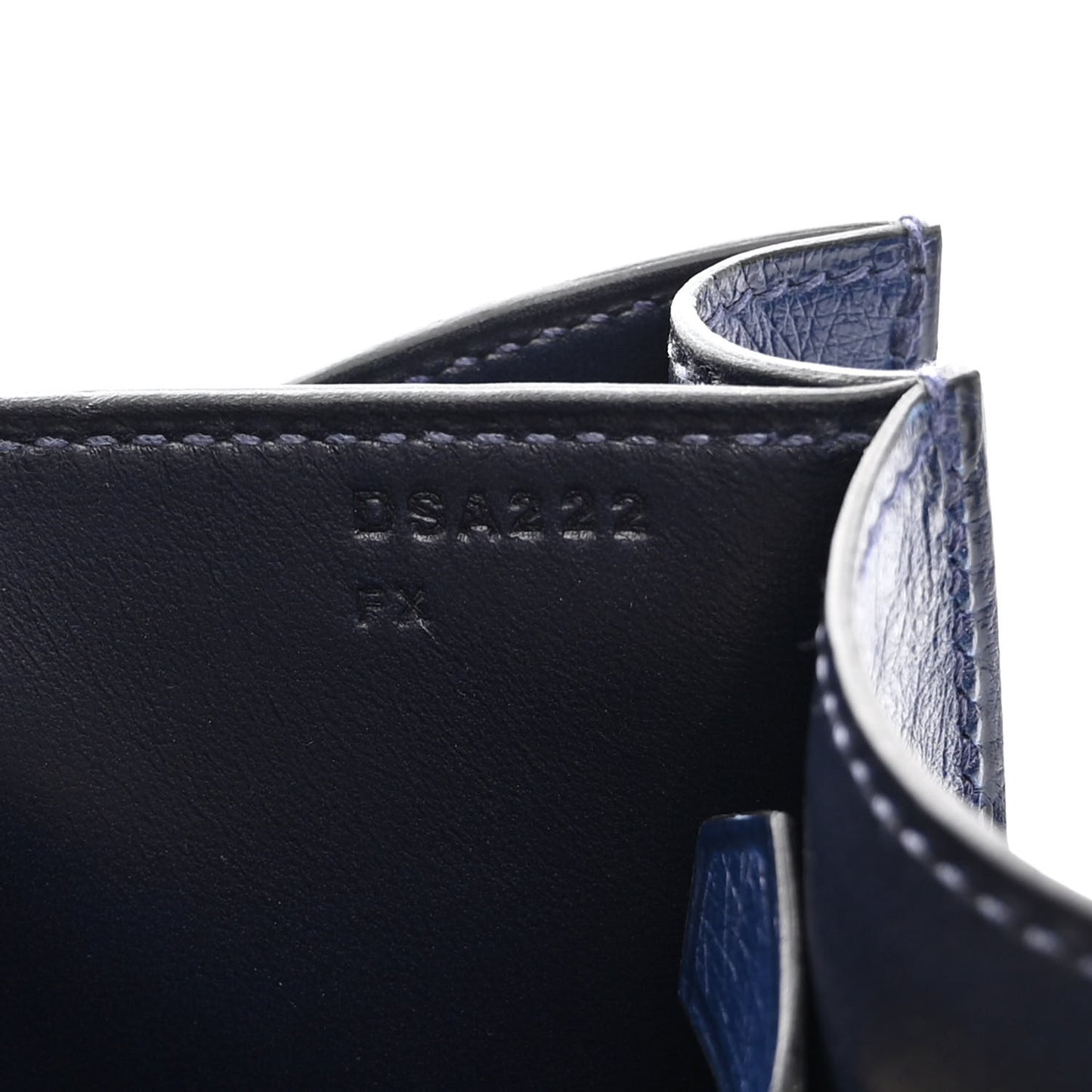 Ostrich Constance 24 Bleu De Malte