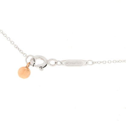 Tiffany Sterling Silver 18K Rose Gold Return to Tiffany Love Bugs Butterfly Pendant Necklace 5 of 6