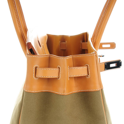 Hermes Natural Barenia Toile Birkin 40 29 of 32