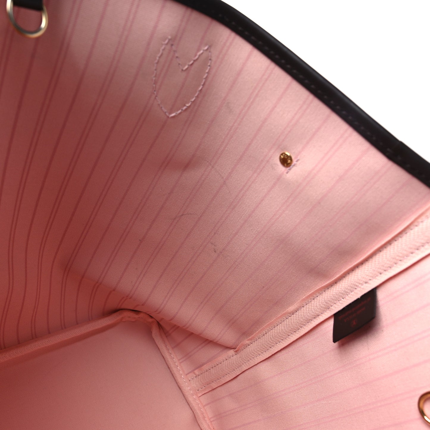 Damier Ebene Neo Neverfull MM Rose Ballerine