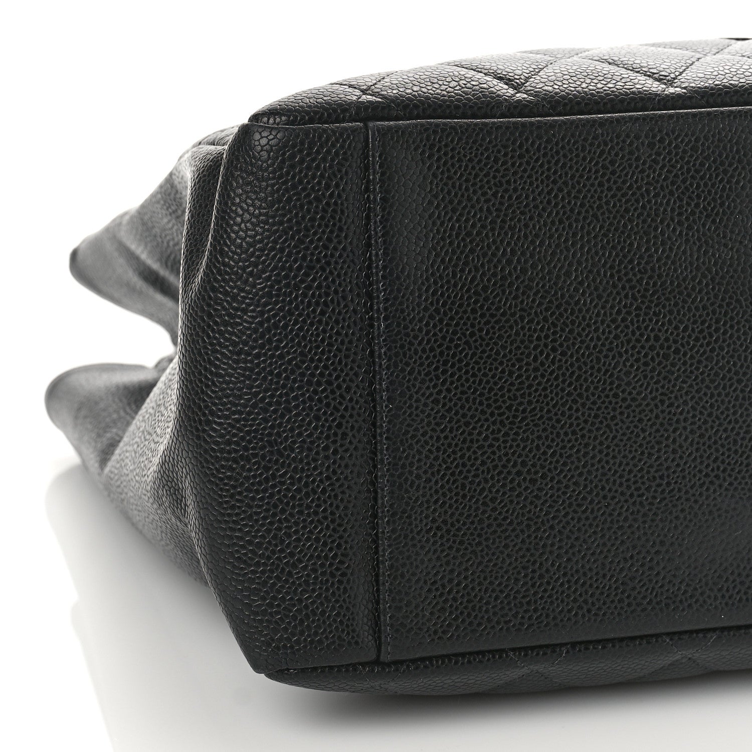 Chanel Caviar Quilted Grand Shopping Tote GST Black 9 of 10