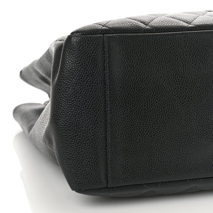 Chanel Caviar Quilted Grand Shopping Tote GST Black 9 of 10