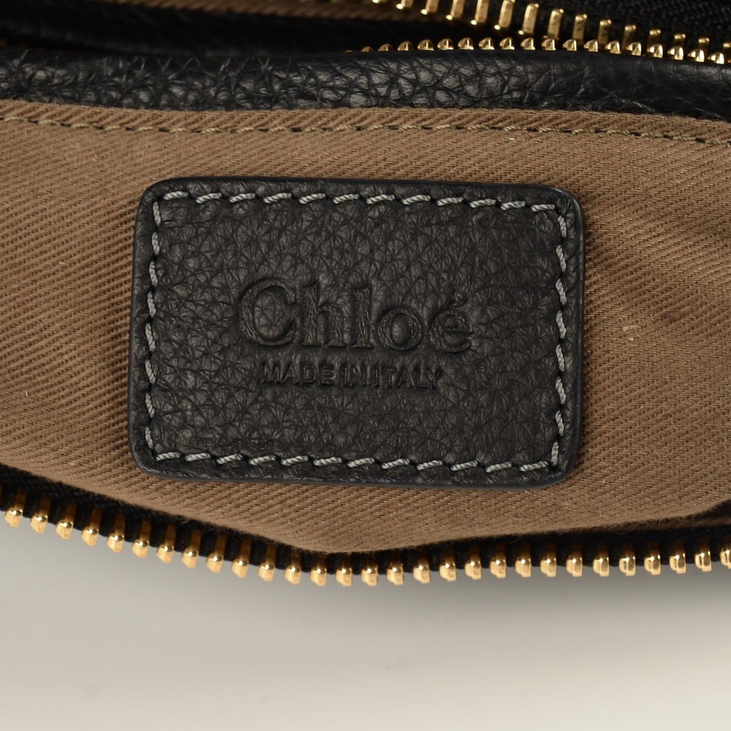 Calfskin Small Marcie Satchel Black