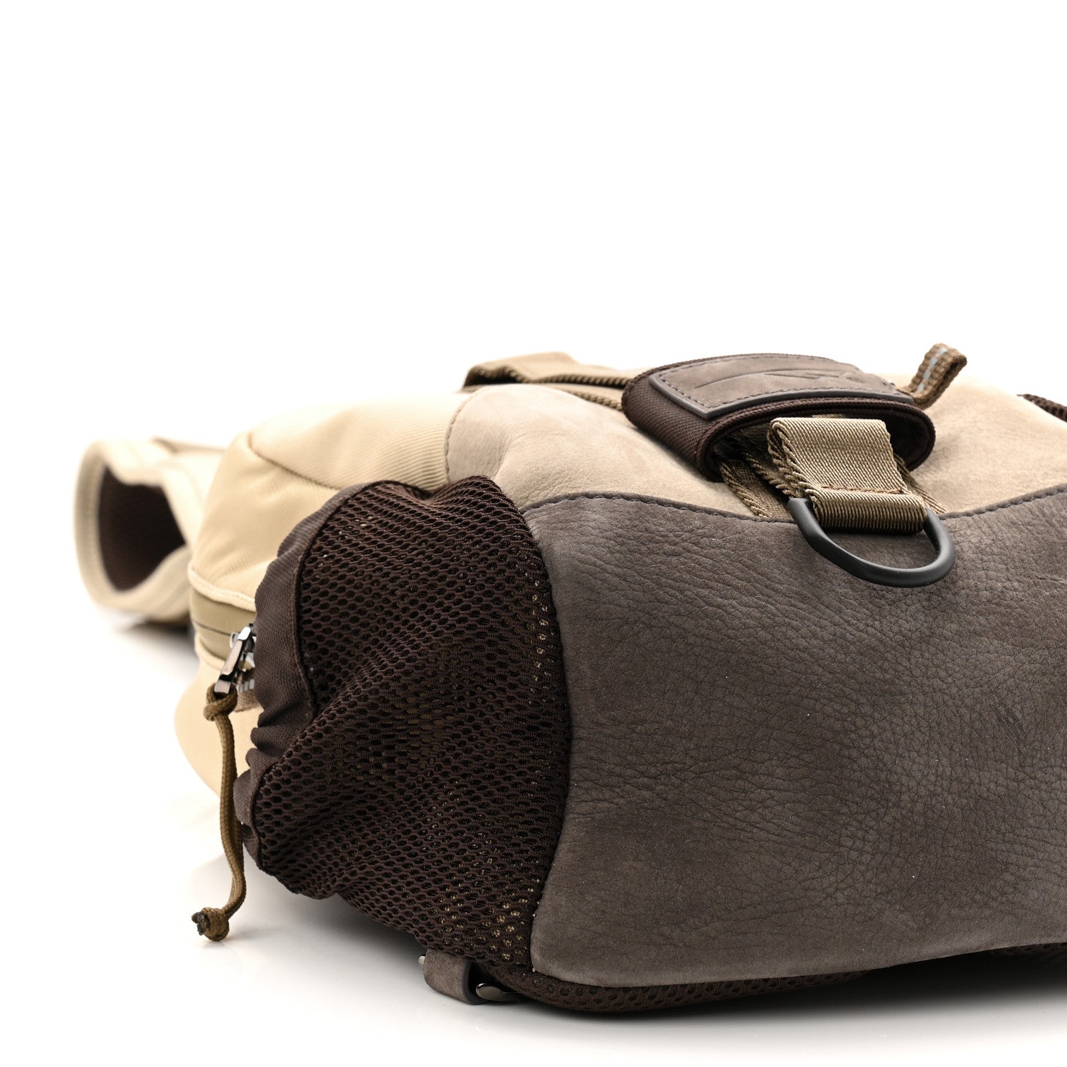 Givenchy Nylon Nubuck G-Trail Small Sling Bag Taupe Anthracite Sand 8 of 9