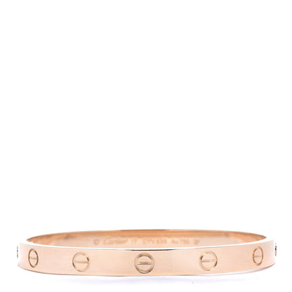 Cartier 18K Yellow Gold LOVE Bracelet 17 1 of 7