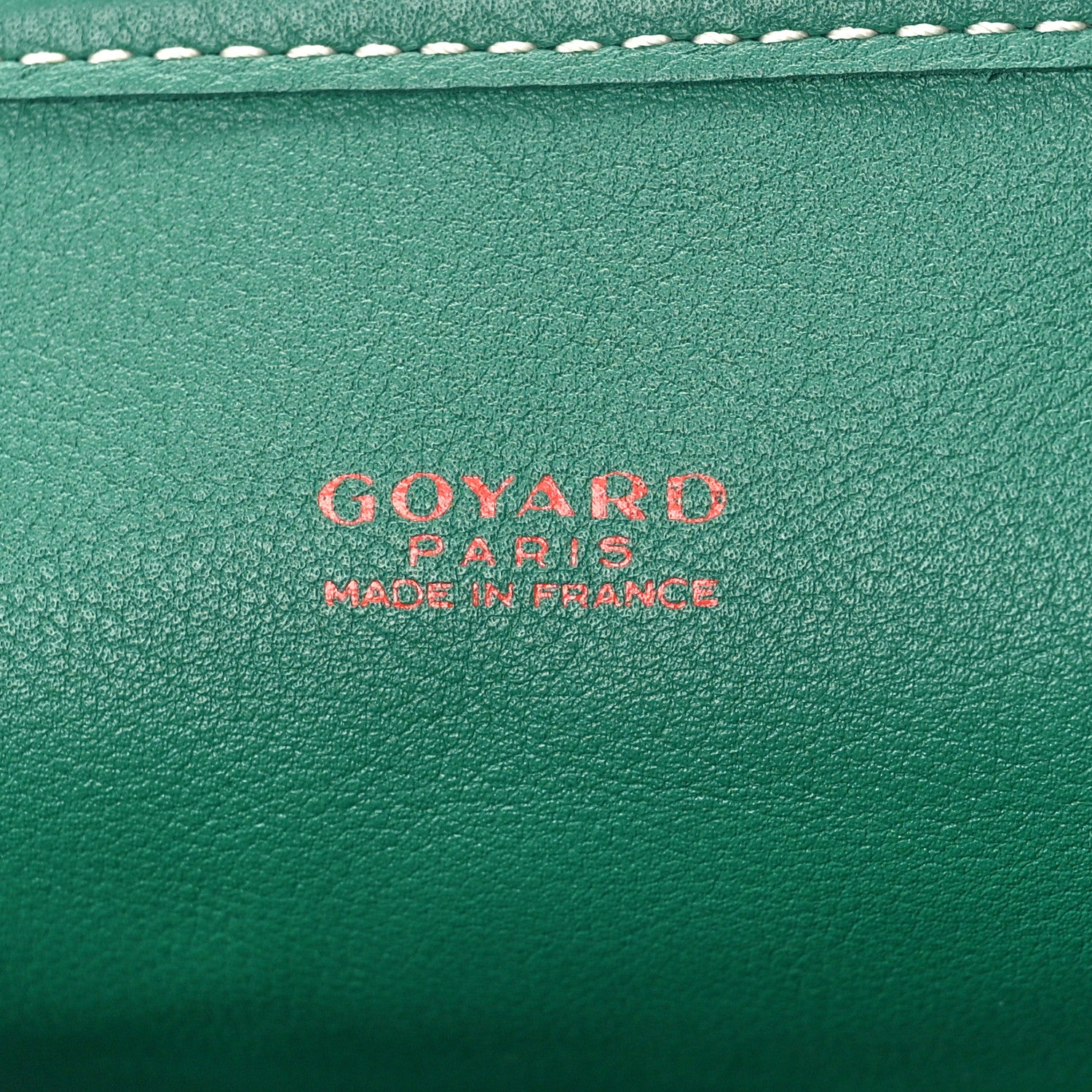 Goyard Goyardine Reversible Mini Anjou Green 7 of 9