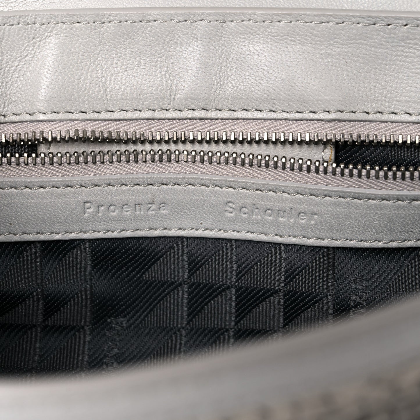 Lambskin Woven Tiny PS1 Satchel Ivory