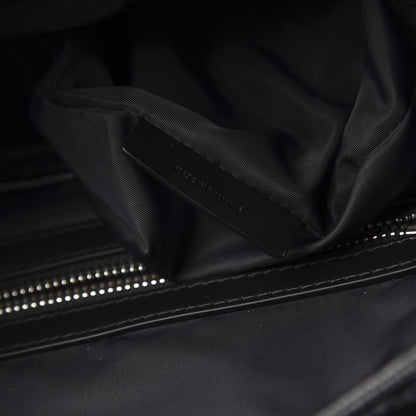 Burberry Nylon Logo Print Medium Rucksack Backpack Black 8 of 10