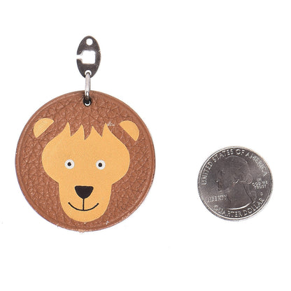 Hermes Togo Lion Bag Charm Gold 2 of 6