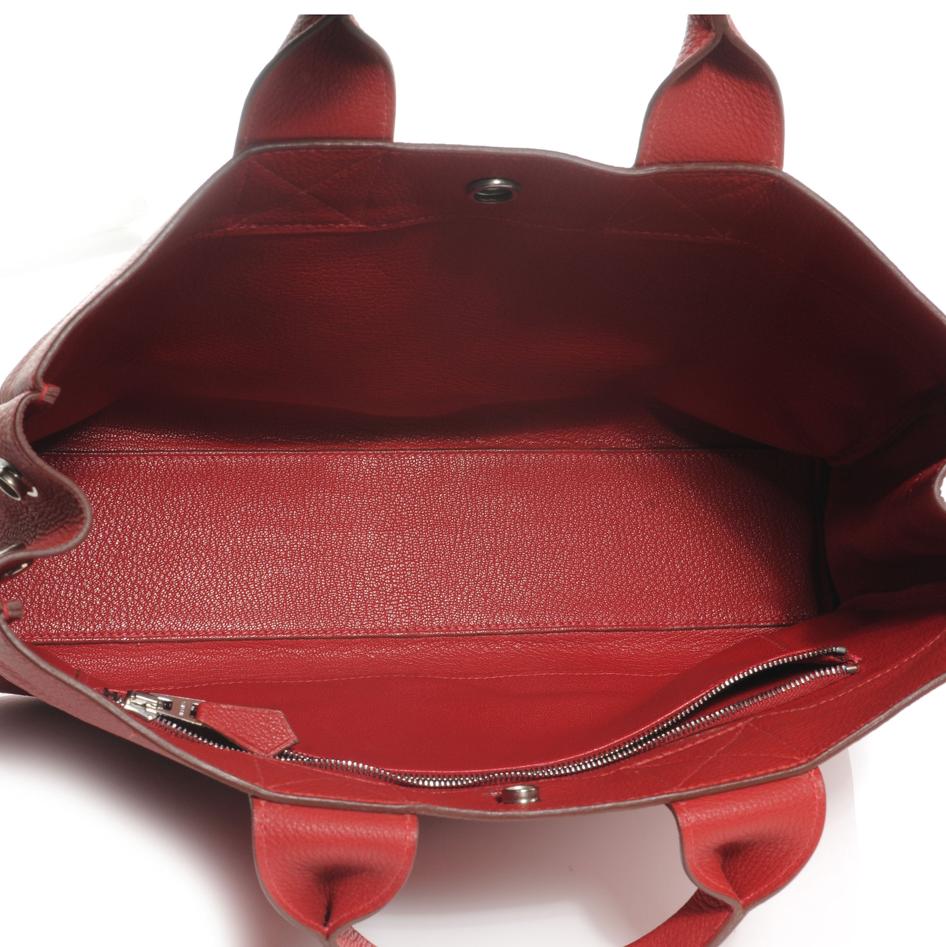 Hermes Togo Fourre Tout PM Rouge 5 of 7