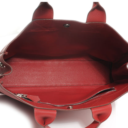 Hermes Togo Fourre Tout PM Rouge 5 of 7