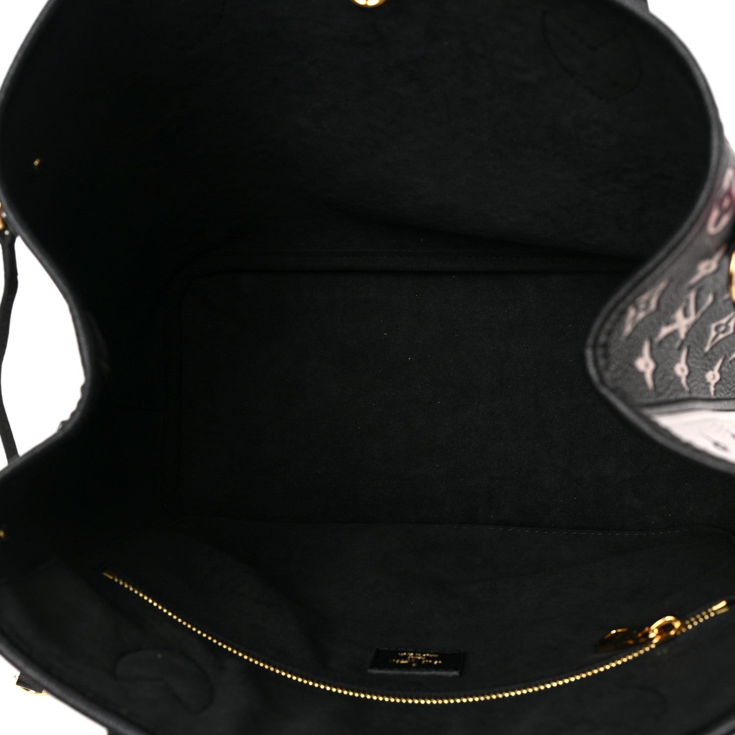Louis Vuitton Empreinte Spring In The City Neverfull MM Black White Pink 6 of 9