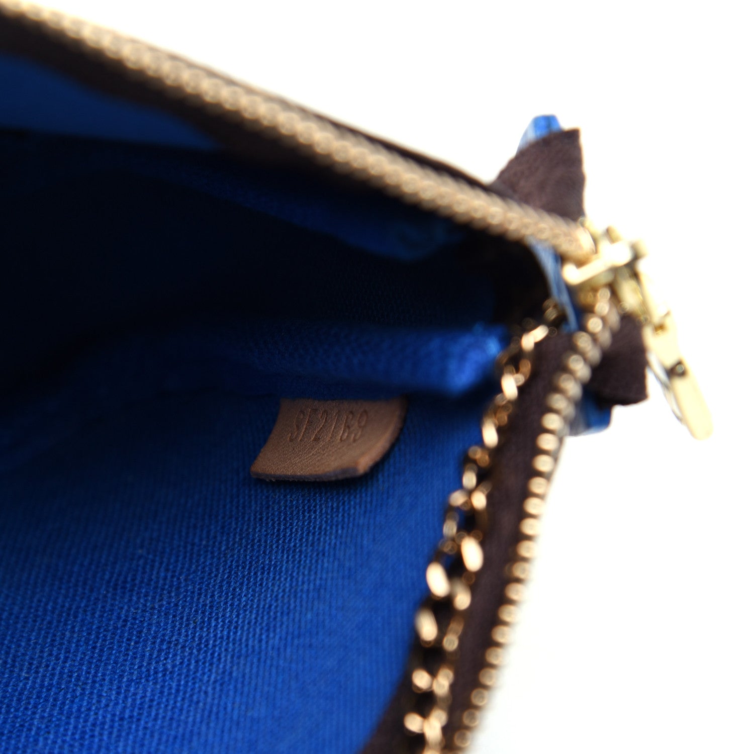 Louis Vuitton Monogram 2019 Christmas Animation Mini Venice Pochette Accessories Blue 9 of 11