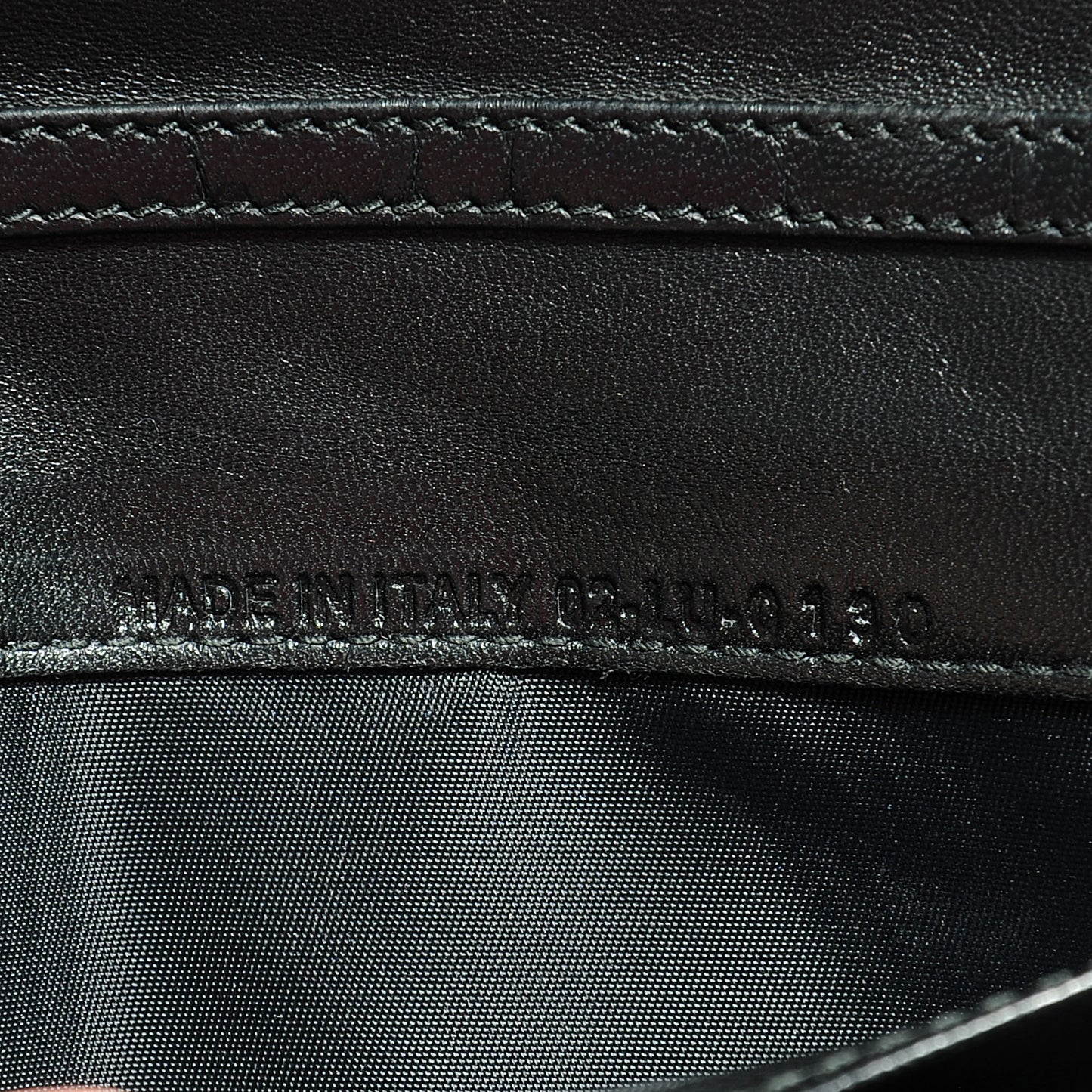 Lambskin Cannage Evening Clutch Black