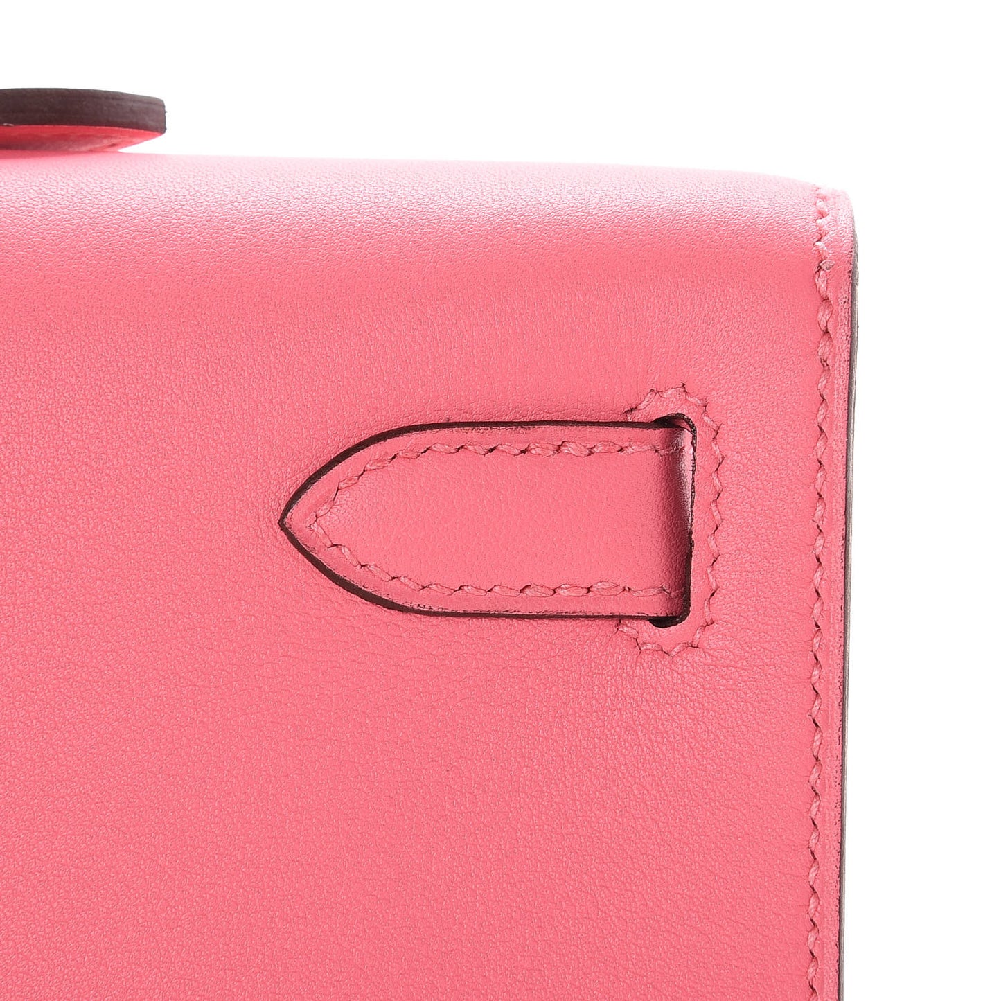Swift Kelly Cut Clutch Pochette Rose Azalee