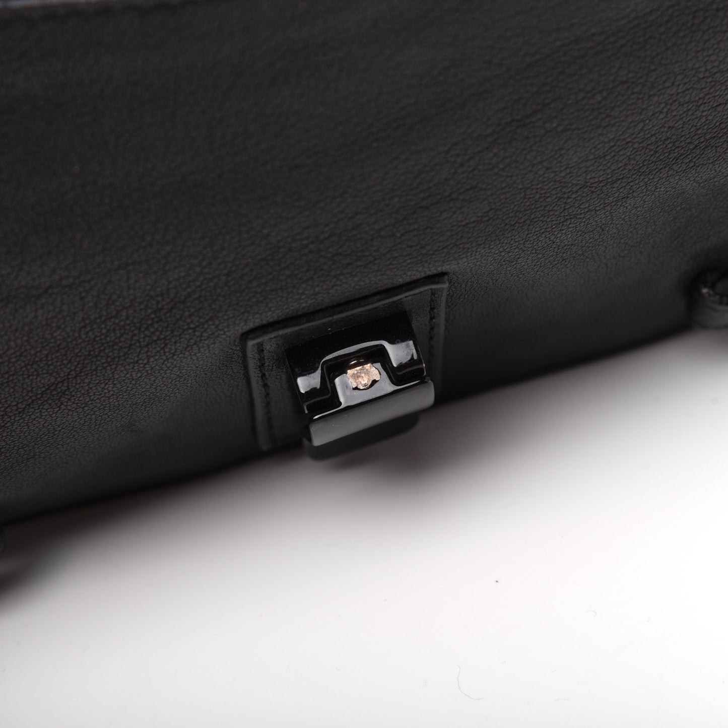 Lambskin PS1 Pochette Clutch Black