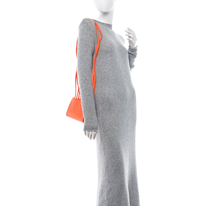 Telfar Vegan Leather Small Shopping Bag Orange 2 of 9