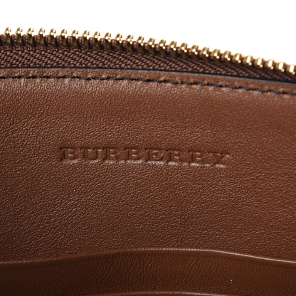 Burberry House Check Derby Peyton Crossbody Clutch Bag Tan 6 of 9