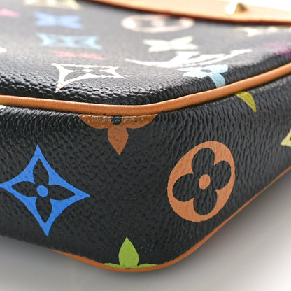 Louis Vuitton Monogram Multicolor Pochette Accessories Black 11 of 11
