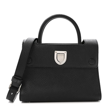 Christian Dior Grained Calfskin Mini Diorever Flap Black 1 of 16