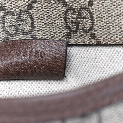 Gucci GG Supreme Monogram Neo Vintage Web Belt Bag Brown 6 of 6
