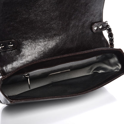 Chanel Glazed Caviar Small Pocket In The City Shoulder Bag Brown 5 of 8