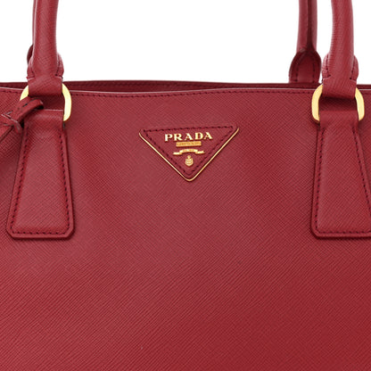 Prada Saffiano Lux Large Tote Fuoco 8 of 14