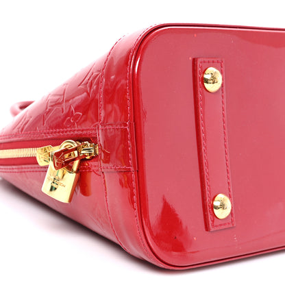 Louis Vuitton Vernis Alma PM Cherry 8 of 10