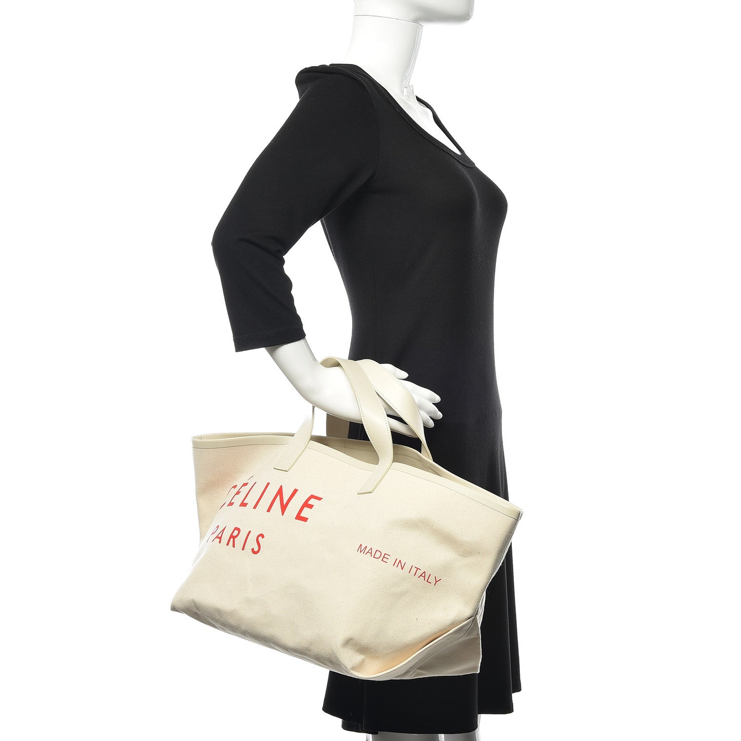Textile Medium Made In Tote White