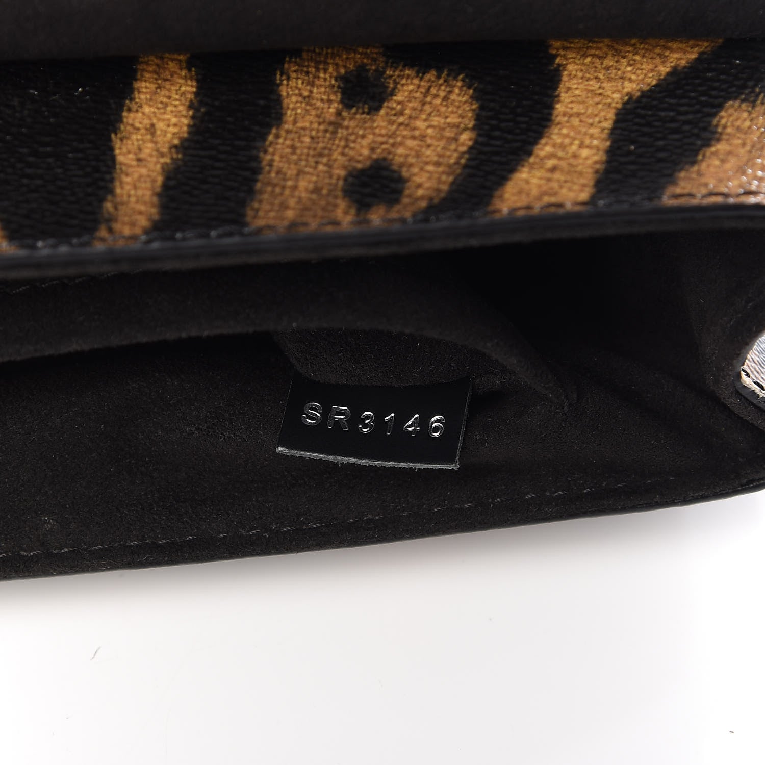 Louis Vuitton Calfskin Wild Animal Print Twist Shoulder Bag MM 8 of 8