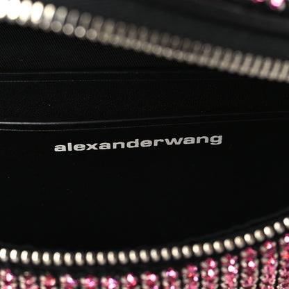 Alexander Wang Rhinestone Mesh Mini Attica Belt Bag Prism Pink 6 of 8
