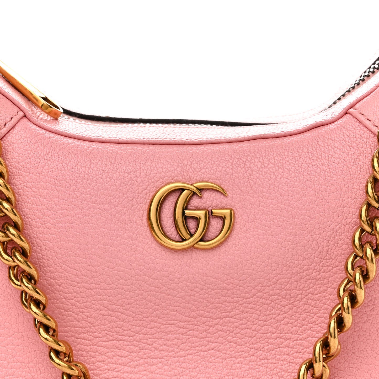 Goatskin Small Aphrodite Shoulder Bag Wild Rose