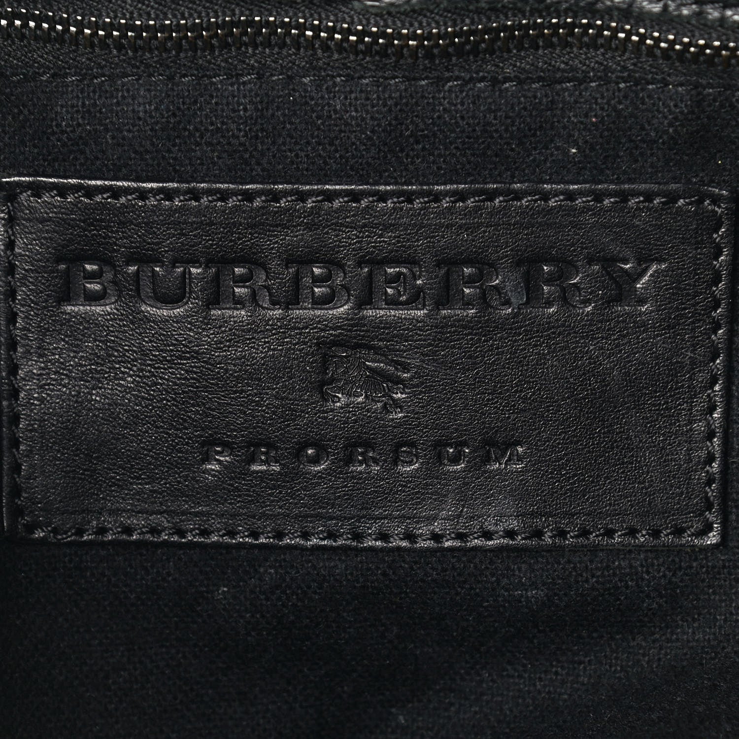 Burberry Prorsum Calfskin Hobo Bag Black 8 of 11