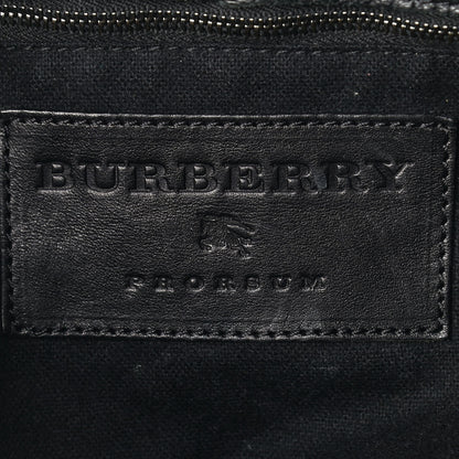 Burberry Prorsum Calfskin Hobo Bag Black 8 of 11