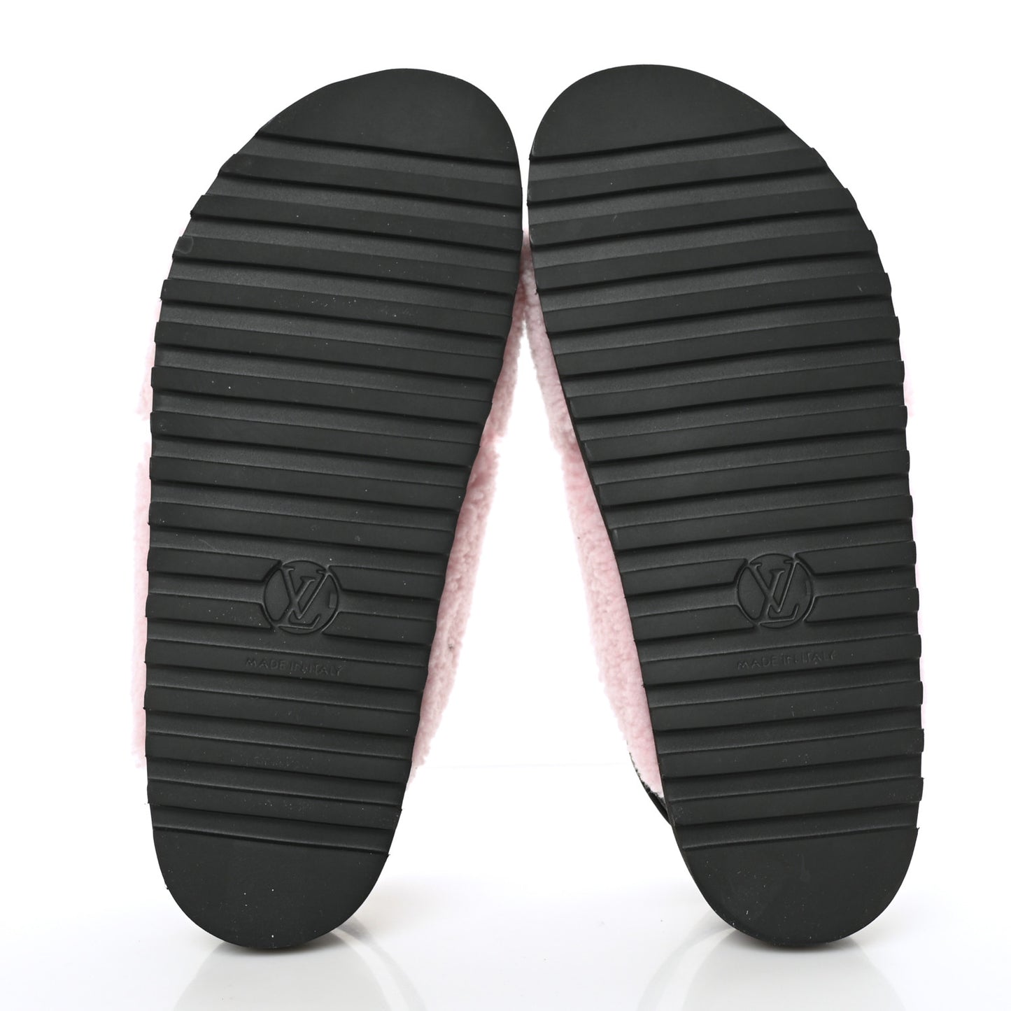 Shearling Paseo Sandals 40 Pink