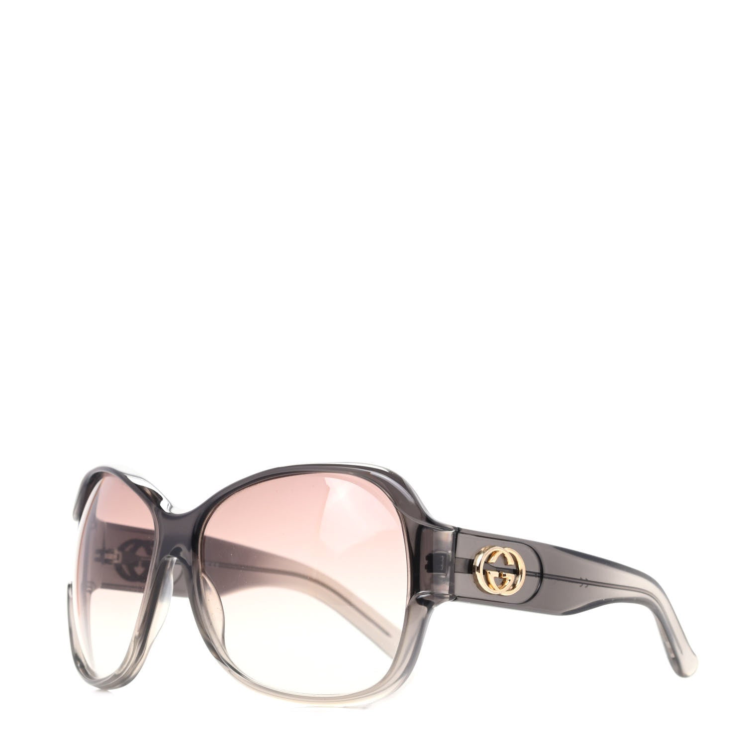Gucci Acetate Round Frame Sunglasses GG2934S Brown 1 of 6