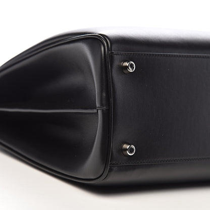Gucci Smooth Calfskin Medium Zumi Top Handle Bag Black 9 of 12