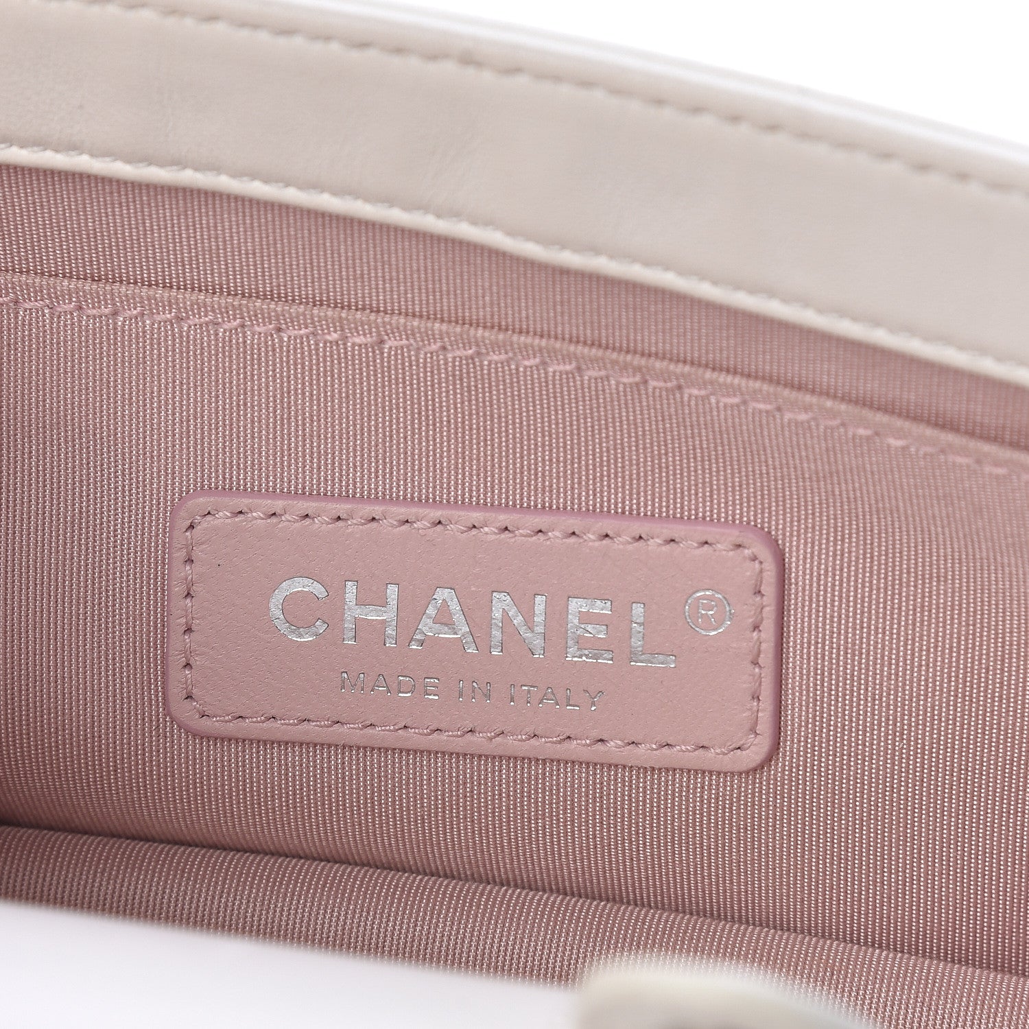 Chanel Lambskin LED Iridescent Metal Medium Boy Flap White Multicolor 7 of 16