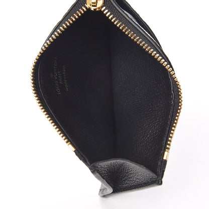 Louis Vuitton Empreinte Zipper Card Holder Black 5 of 8