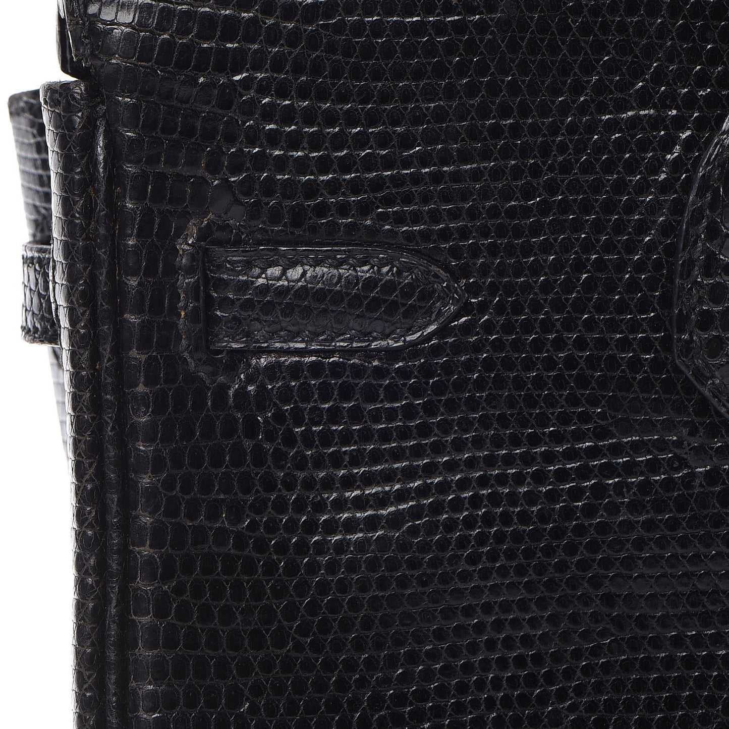 Lizard Birkin 25 Black