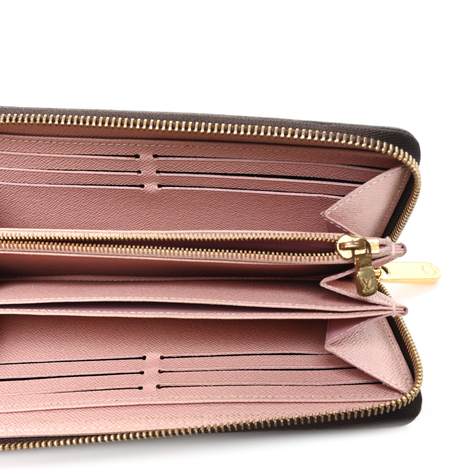 Louis Vuitton Monogram Zippy Wallet Rose Ballerine 5 of 6