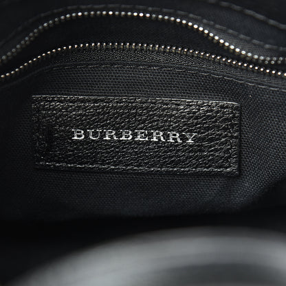 Burberry Goatskin Link Print Baby Banner Tote Black 5 of 11