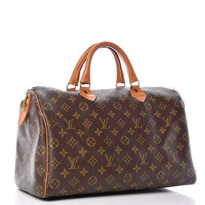 Louis Vuitton Monogram French Company Speedy 35 3 of 14