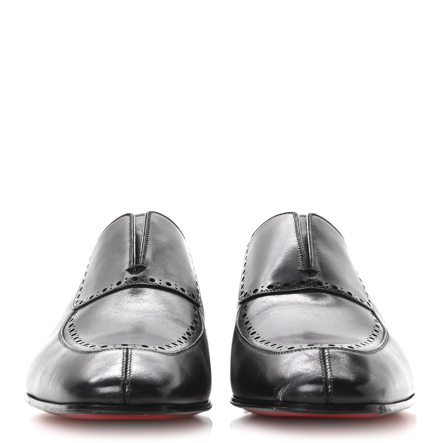 Calfskin Mens Lafitte On Flat Loafers 42 Black