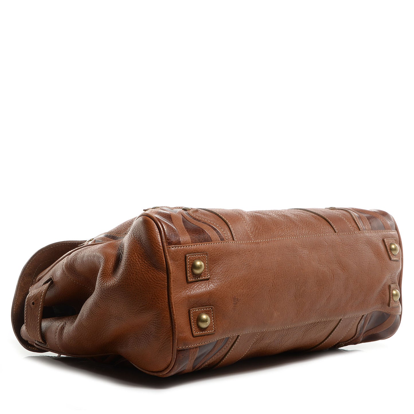Grained Calfskin Tooled Darwin Bayswater Oak