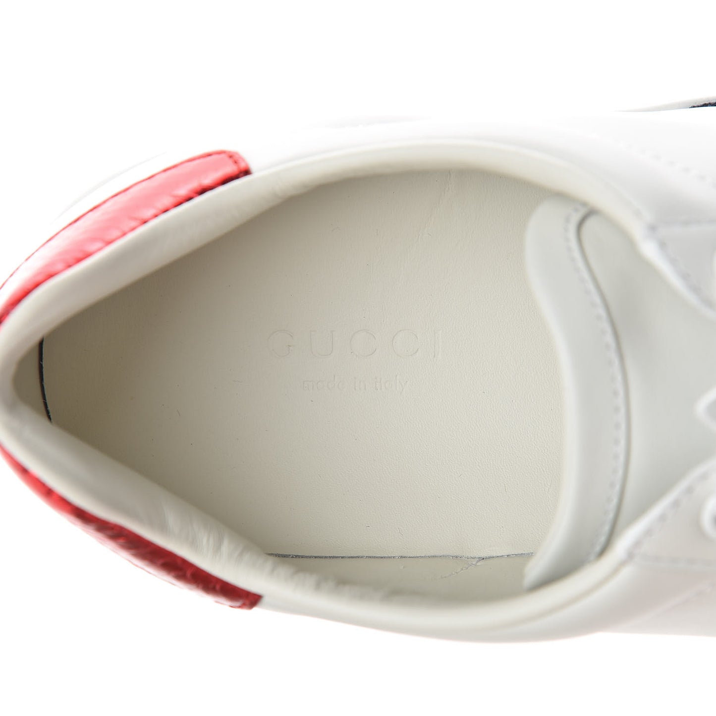 Calfskin Ayers Crystal Web Womens New Ace Pineapple Sneakers 40 White