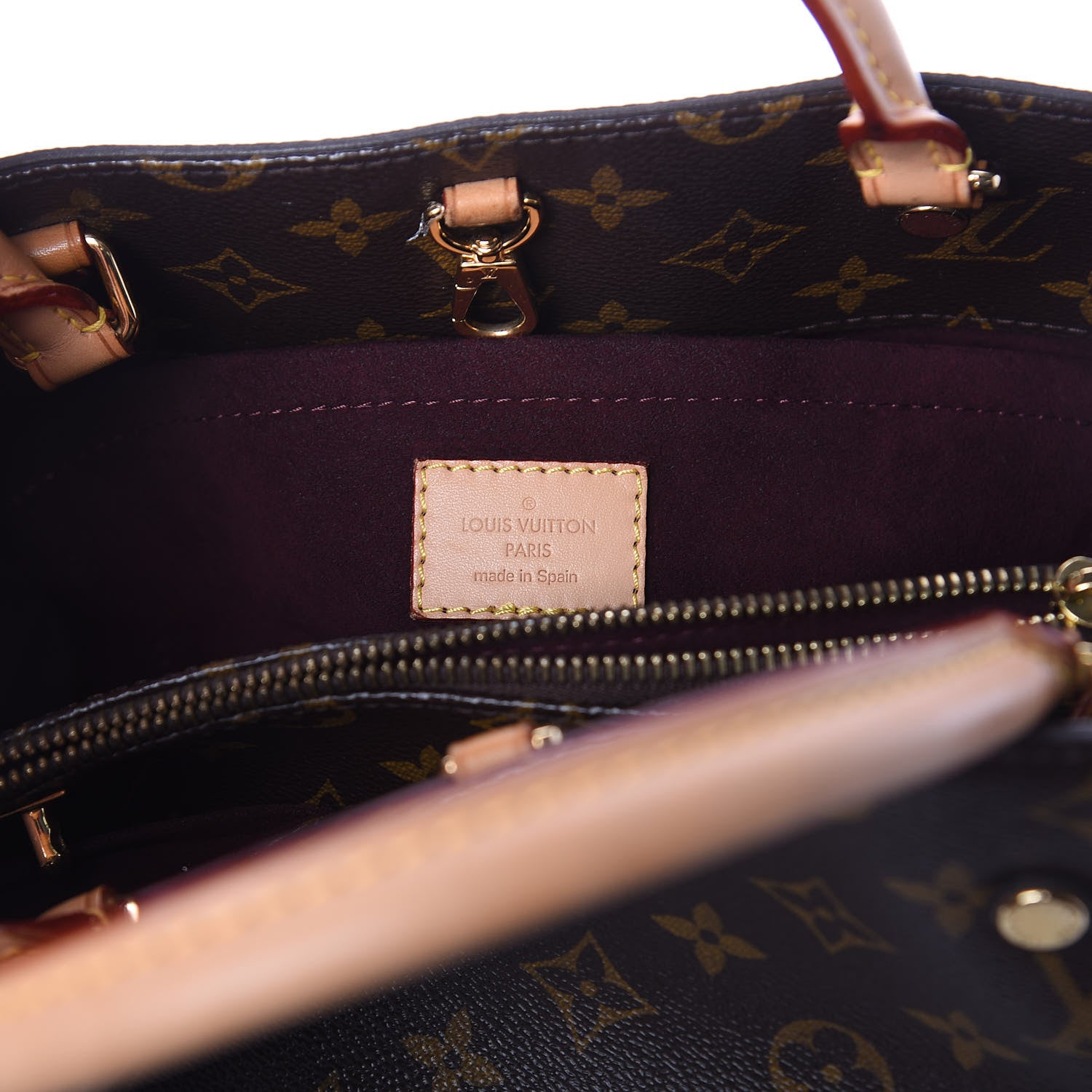 Louis Vuitton Monogram Montaigne MM 7 of 11