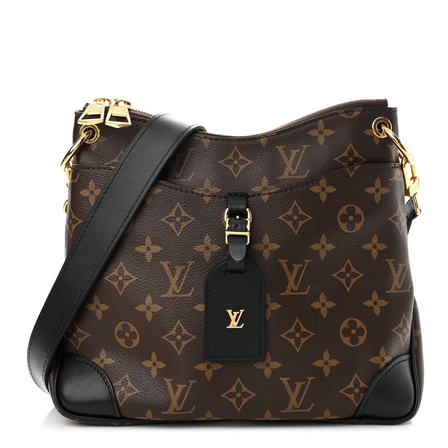 Louis Vuitton Monogram Odeon PM Black 1 of 9