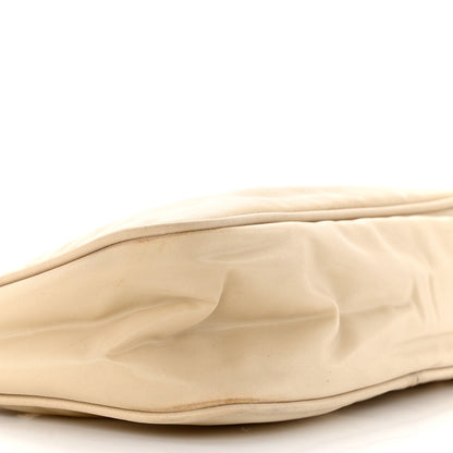 Prada Tessuto Nylon Pochette Beige 8 of 10